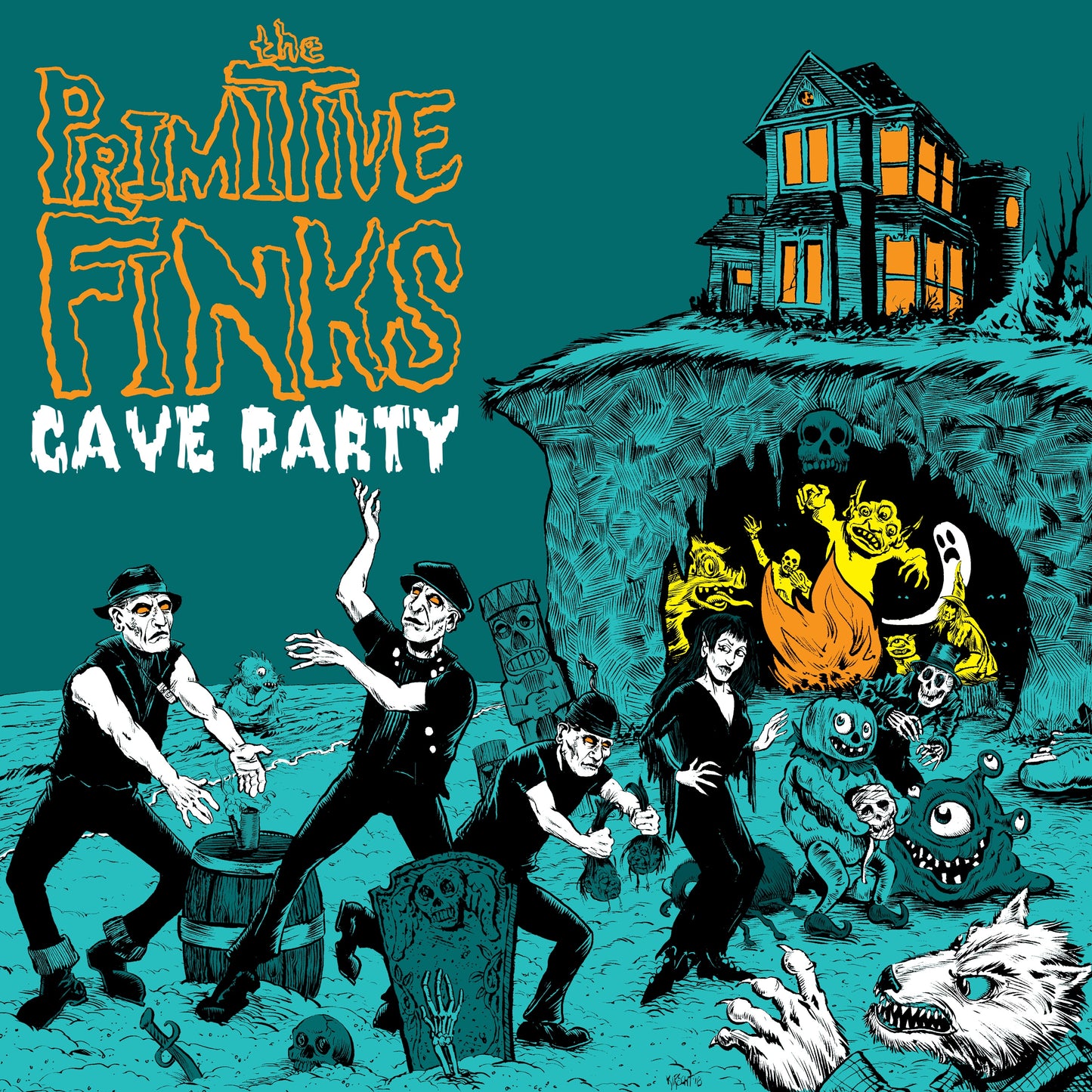 Cave Party [Party Orange Colored Vinyl LP]