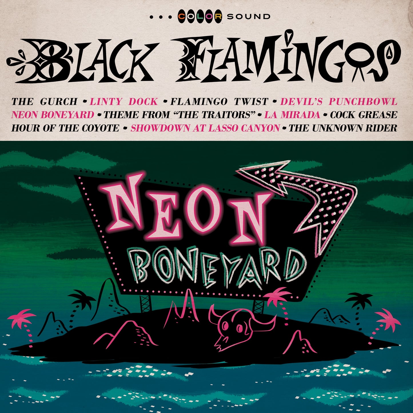 Neon Boneyard [Neon Noir Colored Vinyl LP]