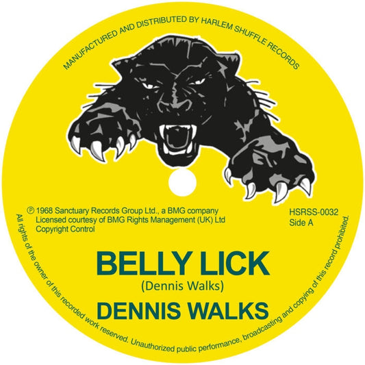 Belly Lick B/W Drumbago/The Game Song [7"] (Import)