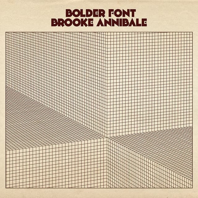 Brooke Annibale - Bolder Font [LP Random Colored Vinyl] - album cover