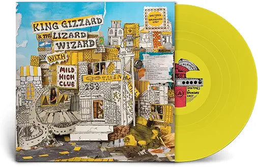 King Gizzard & The Lizard Wizard - Sketches Of Brunswick East [Injection Molded PET Yellow Vinyl LP]