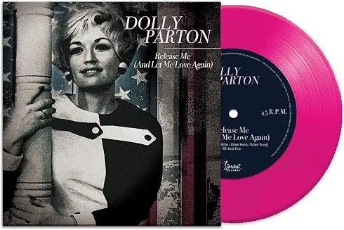 Dolly Parton - Release Me (And Let Me Love Again) [Magenta Vinyl 7"] cover art