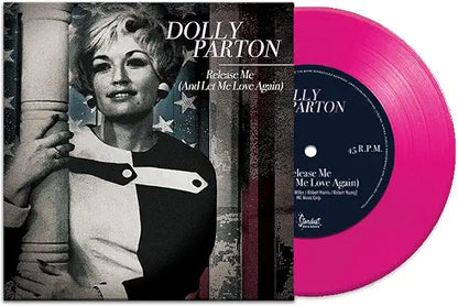 Dolly Parton - Release Me (And Let Me Love Again) [Magenta Vinyl 7"] cover art