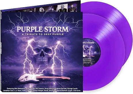 Various Artists - Purple Storm: A Tribute To Deep Purple [Purple Vinyl 2LP] cover art