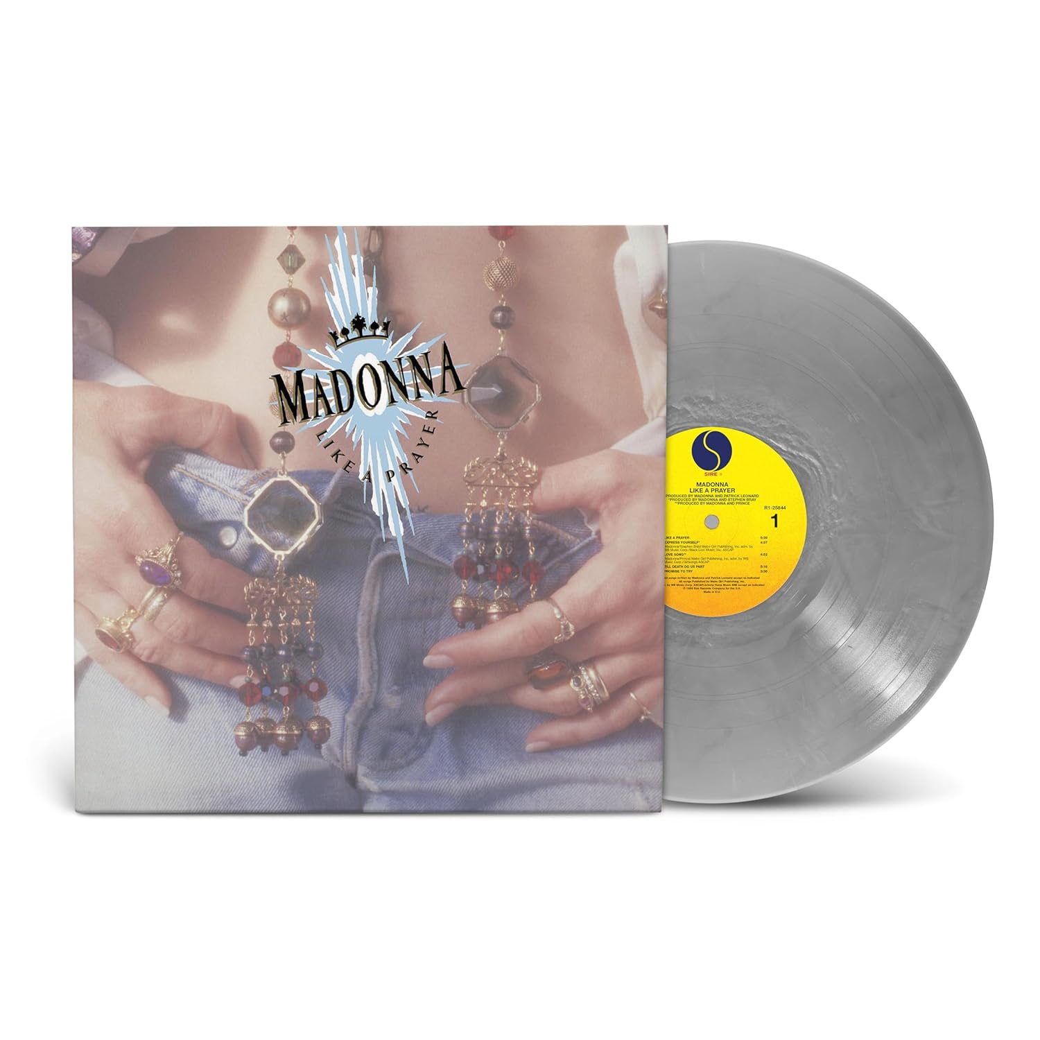 廃盤レア　SAND/DOWN LOAD PRAYER CD Madonna - Like A Prayer [Silver Vinyl] – Drowned World Records