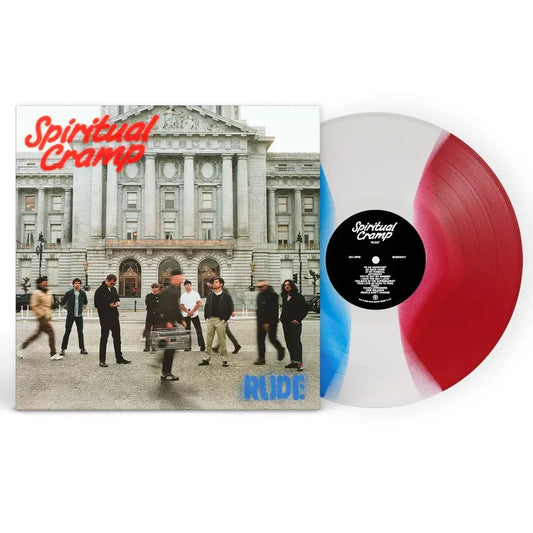 Spiritual Cramp - Rude [Blue/White/Red Stripe Vinyl] — artwork