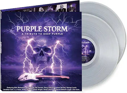 Various Artists - Purple Storm: A Tribute To Deep Purple [Clear Vinyl 2LP] cover art