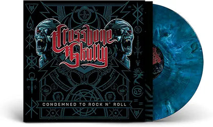 Crossbone Skully – Condemned To Rock N' Roll [Blue Marbled Vinyl] product image 2