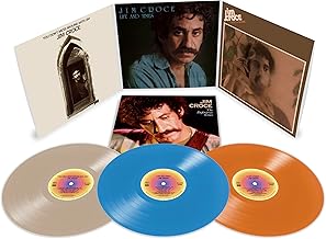 Jim Croce - The Definitive Croce [Bone/Sky Blue/Tangerine 3LP Vinyl] — artwork