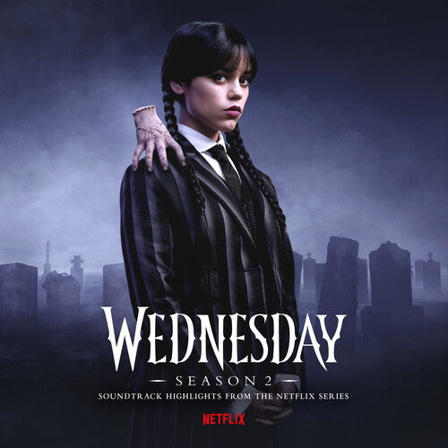 Wednesday: Season 2 (Original Soundtrack From The Netflix Series) [LP] (Purple & Black Blended Transparent Vinyl Poster Lyric Insert)