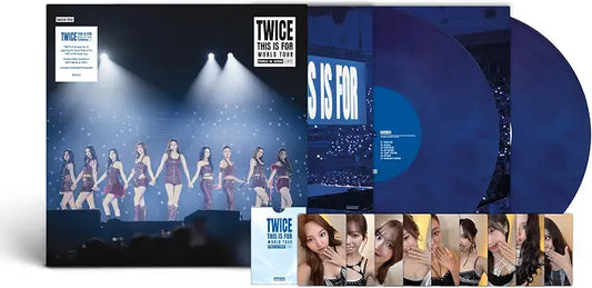 TWICE Special Vinyl (THIS IS FOR) WORLD TOUR FINALE in SEOUL: LIVE [Neptune Blue Vinyl]
