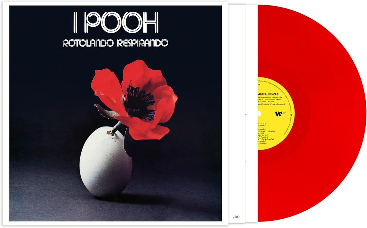 Pooh – Rotolando Respirando [180g Red Vinyl] — cover artwork