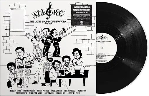 Various Artists – Alegre Records: The Latin Sound of New York (1961-1975) [LP] cover art