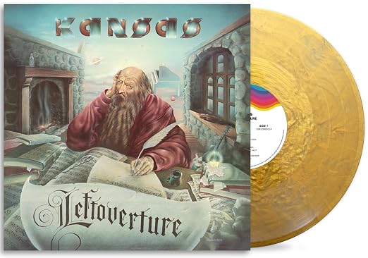 Kansas - Leftoverture [Gold Vinyl 50th Anniversary] cover artwork