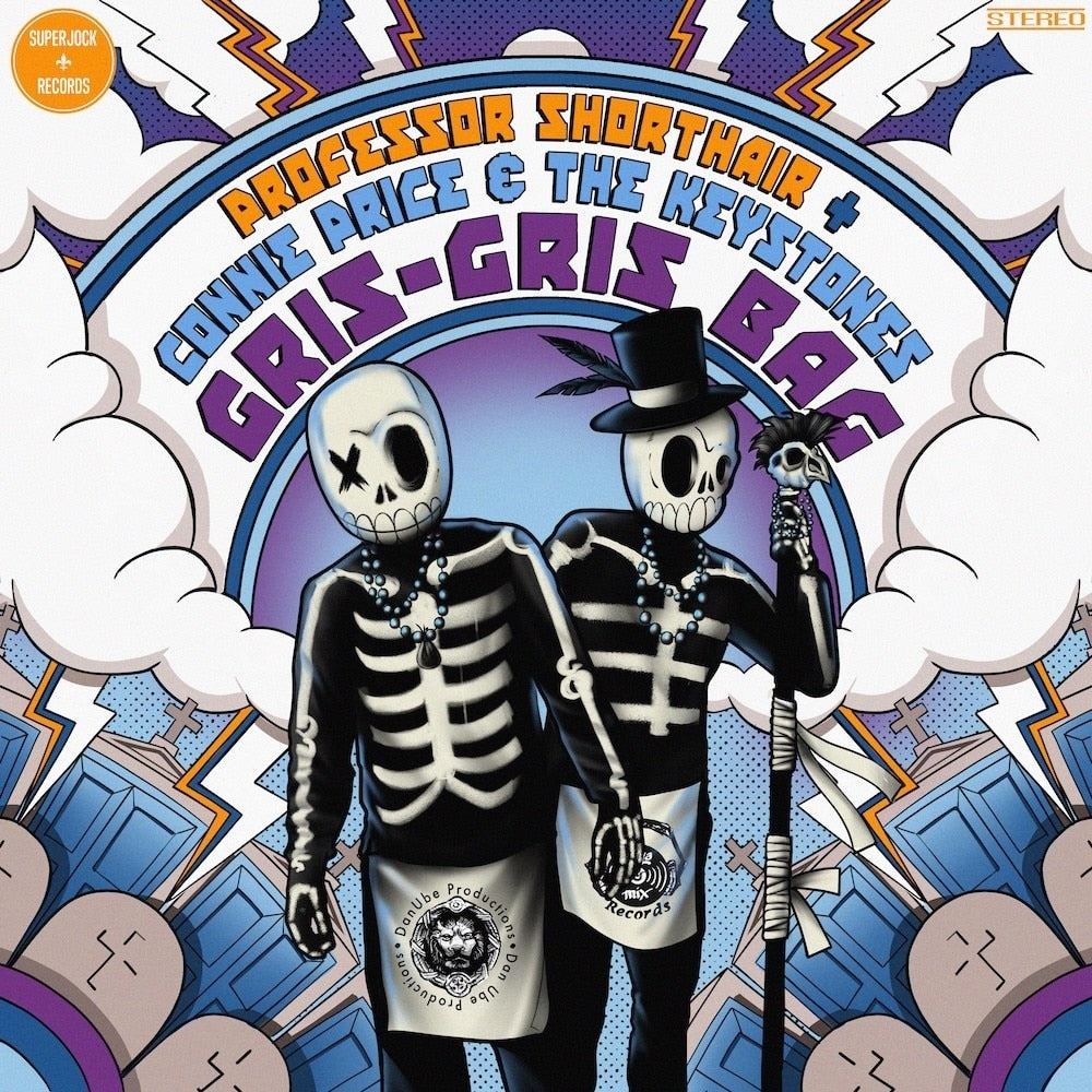 Gris-Gris Bag [Blue with Orange & Purple Splatter Vinyl]