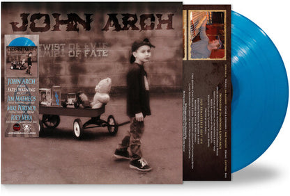 John Arch — A Twist of Fate [Turquoise 45 RPM LP] — record and packaging