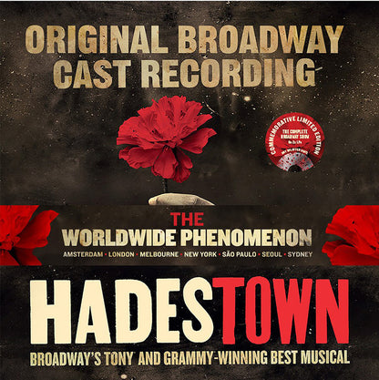 Various Artists — Hadestown: Original Broadway Cast [Splatter 2LP] — cover and product artwork