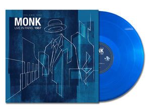 Thelonious Monk – Monk Live In Paris, 1967, Volume One [Blue 180 Gram Vinyl LP] cover artwork