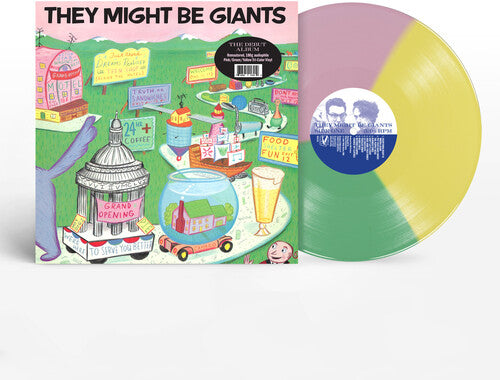 They Might Be Giants [LP] (Pink/Green/Yellow 180 Gram Vinyl)