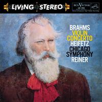 Brahms: Violin Concerto/ Jascha Heifetz, violin [2LP] (180 Gram 45RPM All Analog Remastered Audiophile Vinyl, insert)