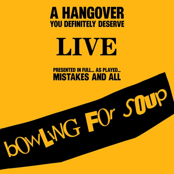 A Hangover You Definitely Deserve (Live) [2CD]