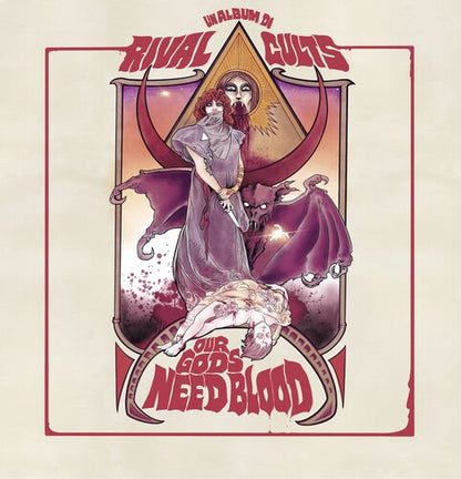 Album cover for Rival Cults - Our Gods Need Blood on vinyl lp