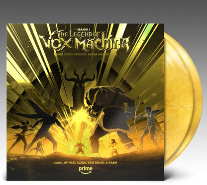 Neal Acree, Sam Riegel & Mr. Fantastic — The Legend of Vox Machina: Season 3 [Metallic Gold 2LP] — album artwork