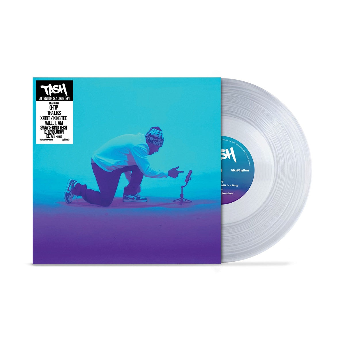 Attention Is A Drug [12'' Clear Glass Vinyl]