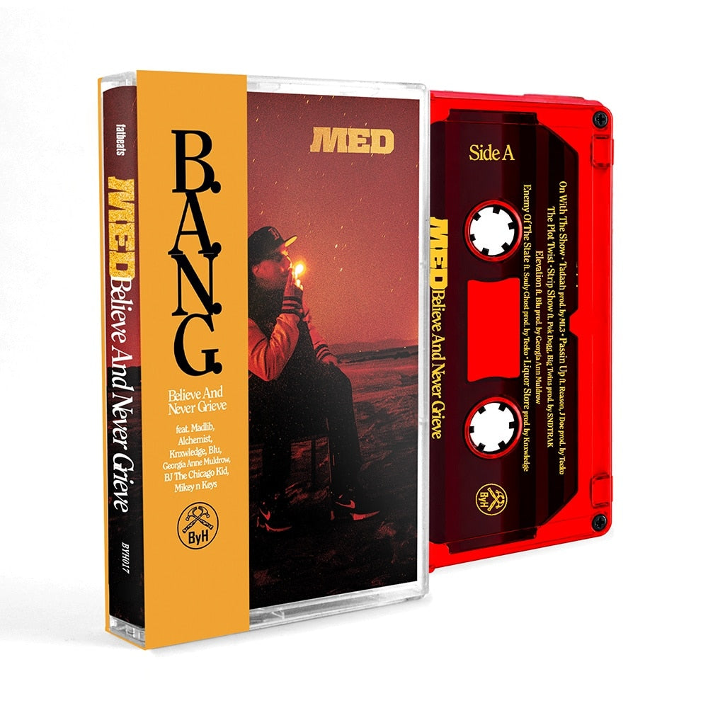 MED – Believe And Never Grieve [Cassette] cover artwork