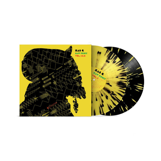 Ras G - Raw Fruit Vol. 7 & 8 [2LP Yellowjacket Fleck Splatter Vinyl]