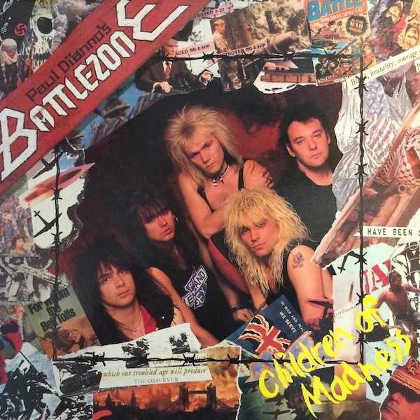 Paul Di'Anno's Battlezone - Children Of Madness CD cover art