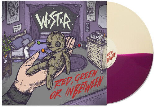Red Green Or Inbetween [LP] (Purple & Bone Split Vinyl)