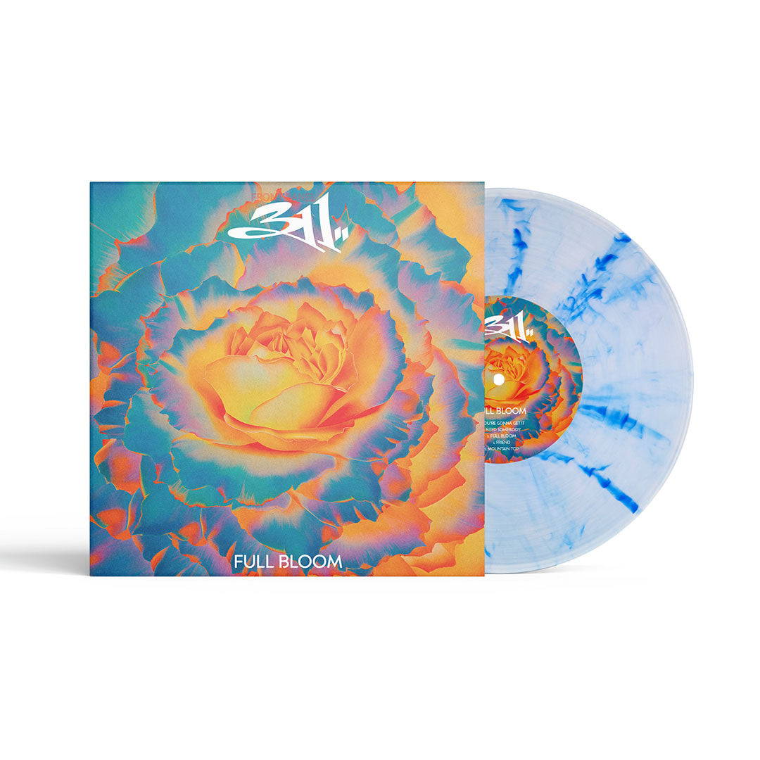 Full Bloom [Explicit Clear with Blue Swirl Colored Vinyl] - Drowned World Records