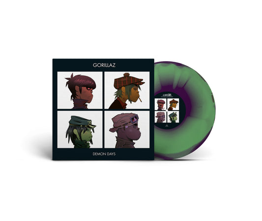 Demon Days Green Purple Red Vinyl LP