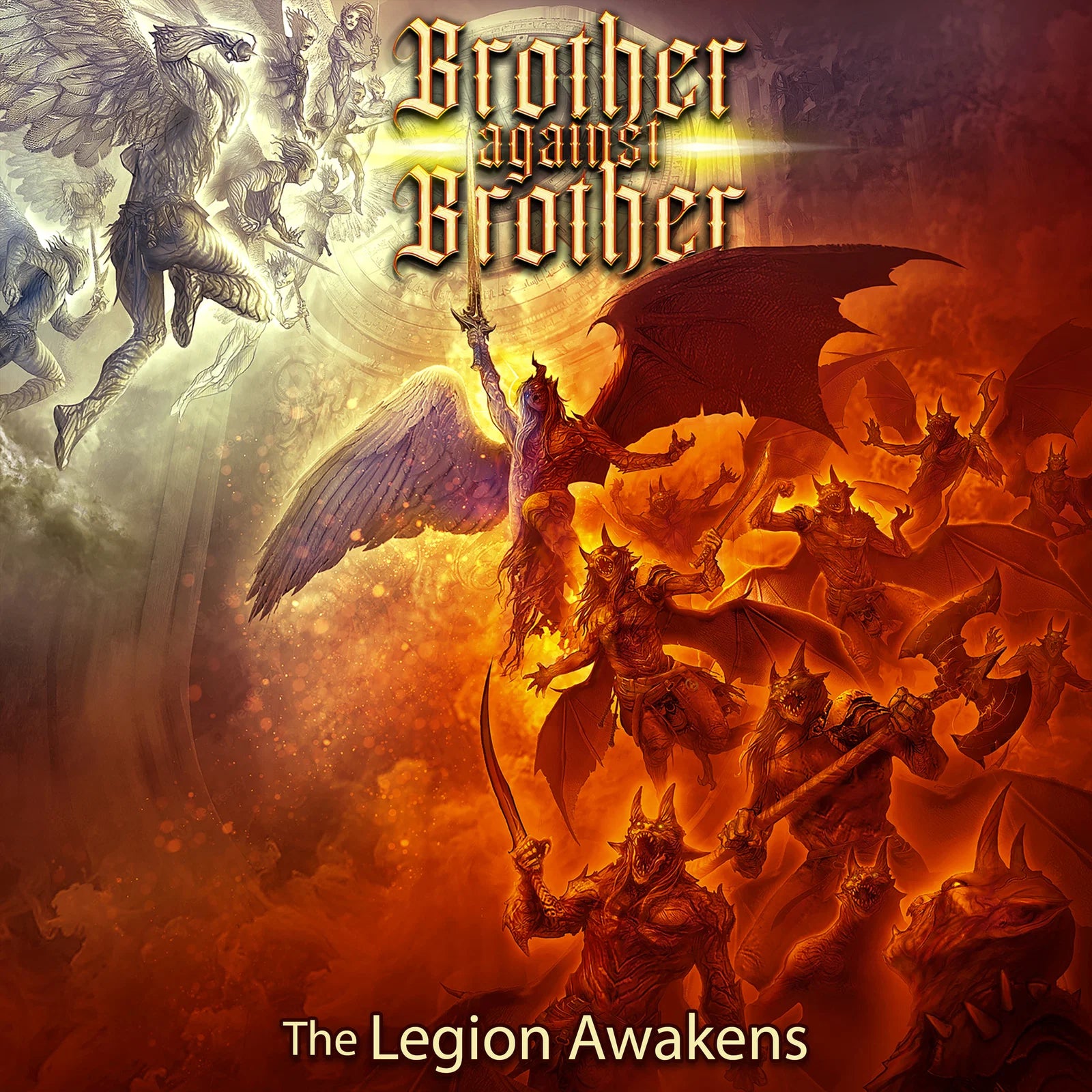 Brother Against Brother – The Legion Awakens [CD] cover artwork