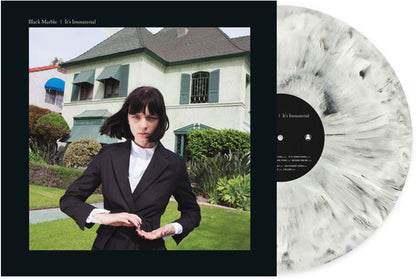 Black Marble — It's Immaterial [10th Anniversary Black/White Marble LP] — album artwork