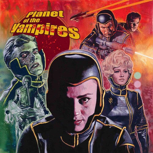 Planet Of The Vampires (Soundtrack) [LP] (Aura Splatter Vinyl First Time On Vinyl)