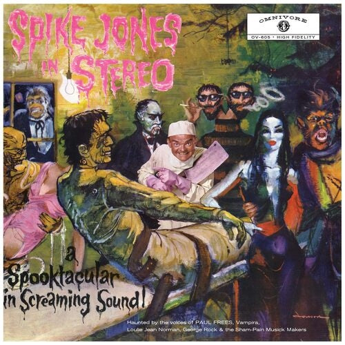Spike Jones In Stereo: A Spooktacular In Screaming Sound! [LP] (Slime Green Vinyl)