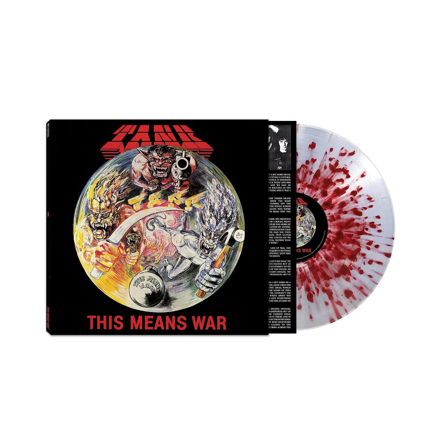 This Means War [Clear/Red Splatter Vinyl LP]