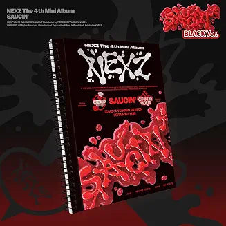 The 4th Mini Album SAUCIN' (BLACK VERSION) [CD]