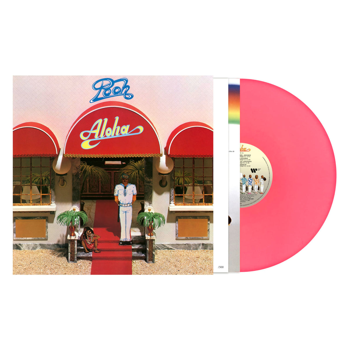 Pooh – Aloha [Pink Vinyl LP] — cover artwork