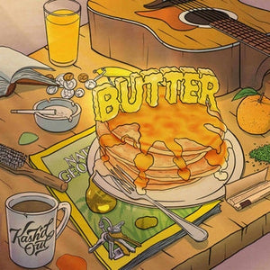 Album cover for Kash'd Out - Butter on lp cloudy orange crush vinyl