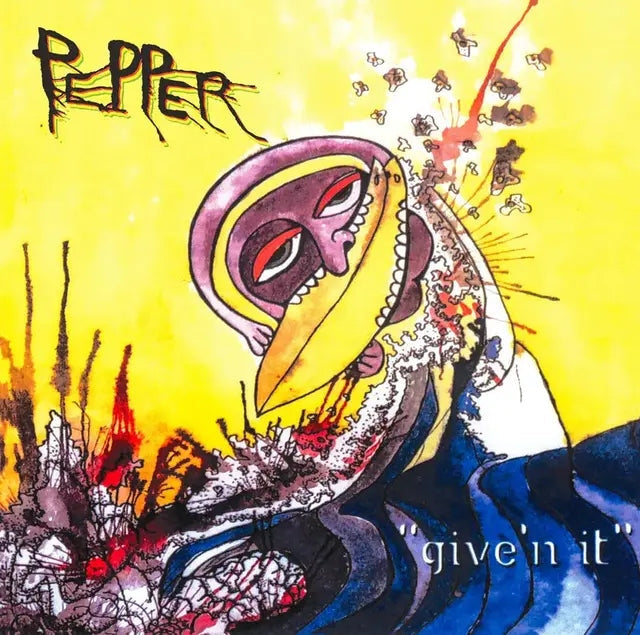 Pepper - Give'n It [LP Clear Blue Vinyl]