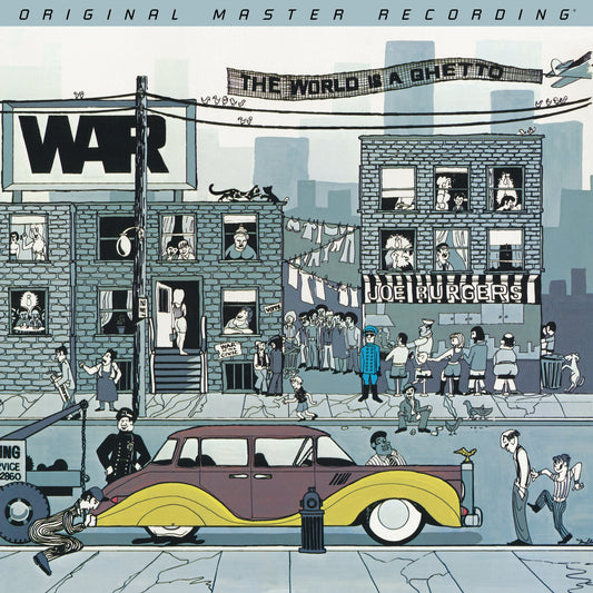 War – The World Is a Ghetto [180g 45RPM Numbered 2LP] cover artwork