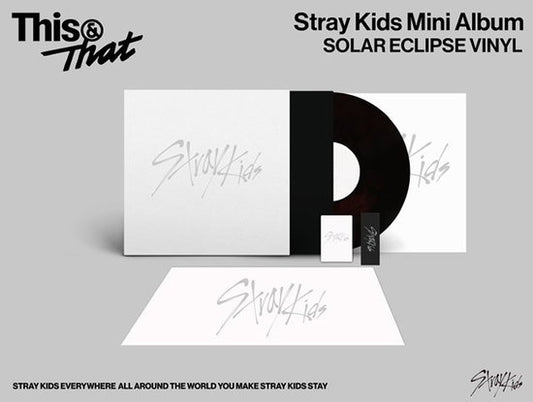 This & That (Solar Eclipse Version) [LP Solar Eclipse Vinyl Folded Poster Lyrics Paper Bookmark Group Photocard]