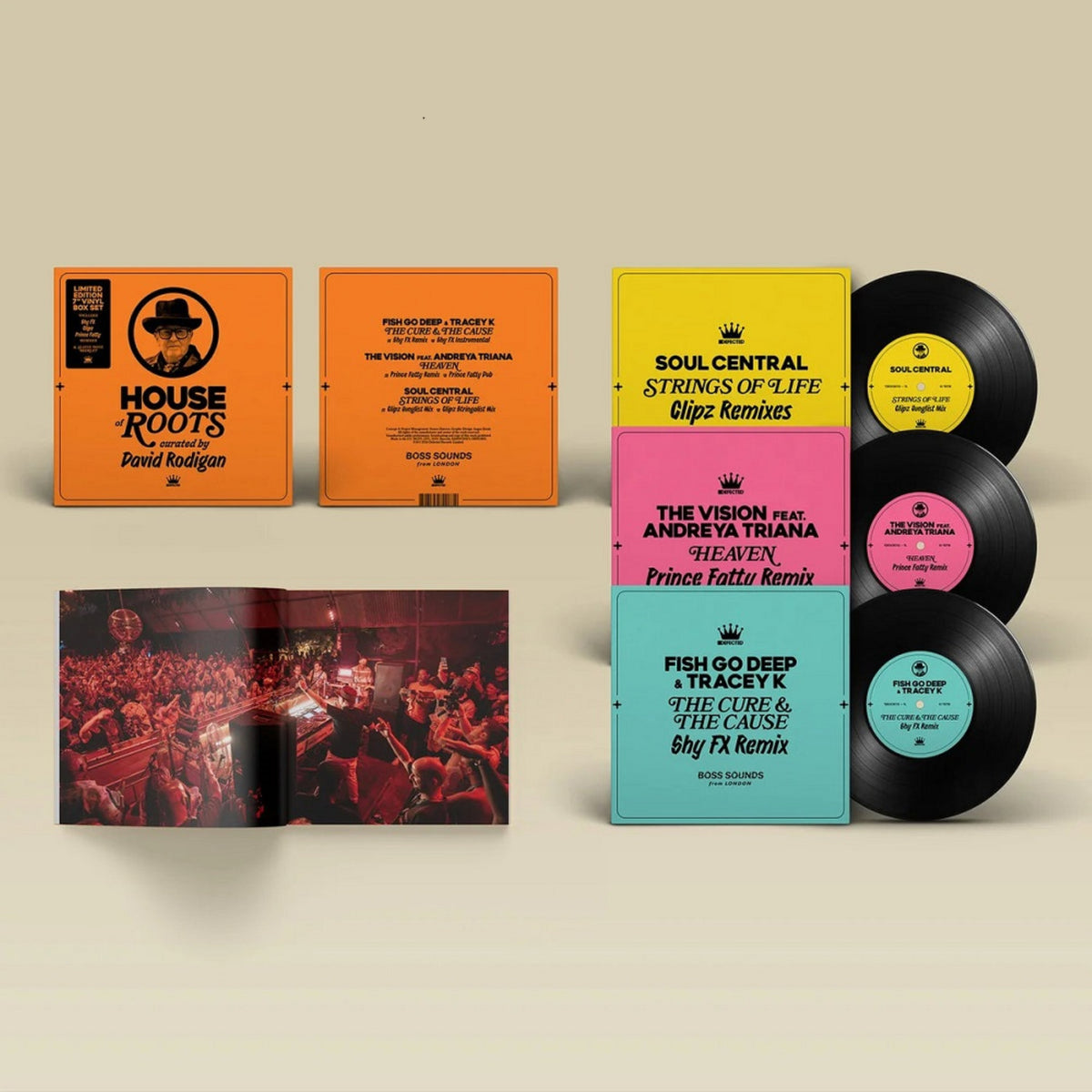 House of Roots (Curated by David Rodigan) [3x7" Box]