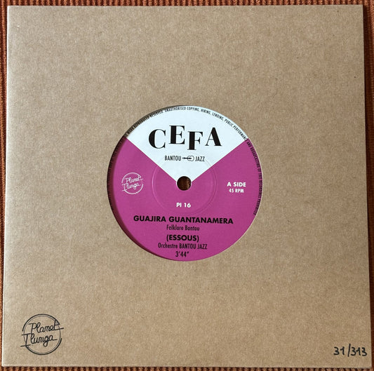 Bantou Jazz - Guajira Guantanamera / Guajira [7"]