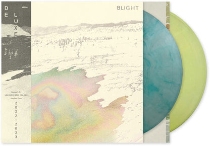Antlers - Blight [Deluxe Ocean Blue/Meadow Green 2LP Vinyl] — artwork