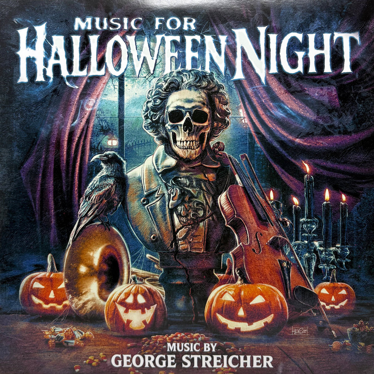 George Streicher - Music for Halloween Night [LP]