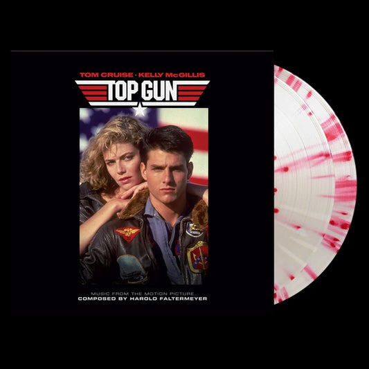 Top Gun (Soundtrack) [2LP] (White Red Splatter Vinyl Import)